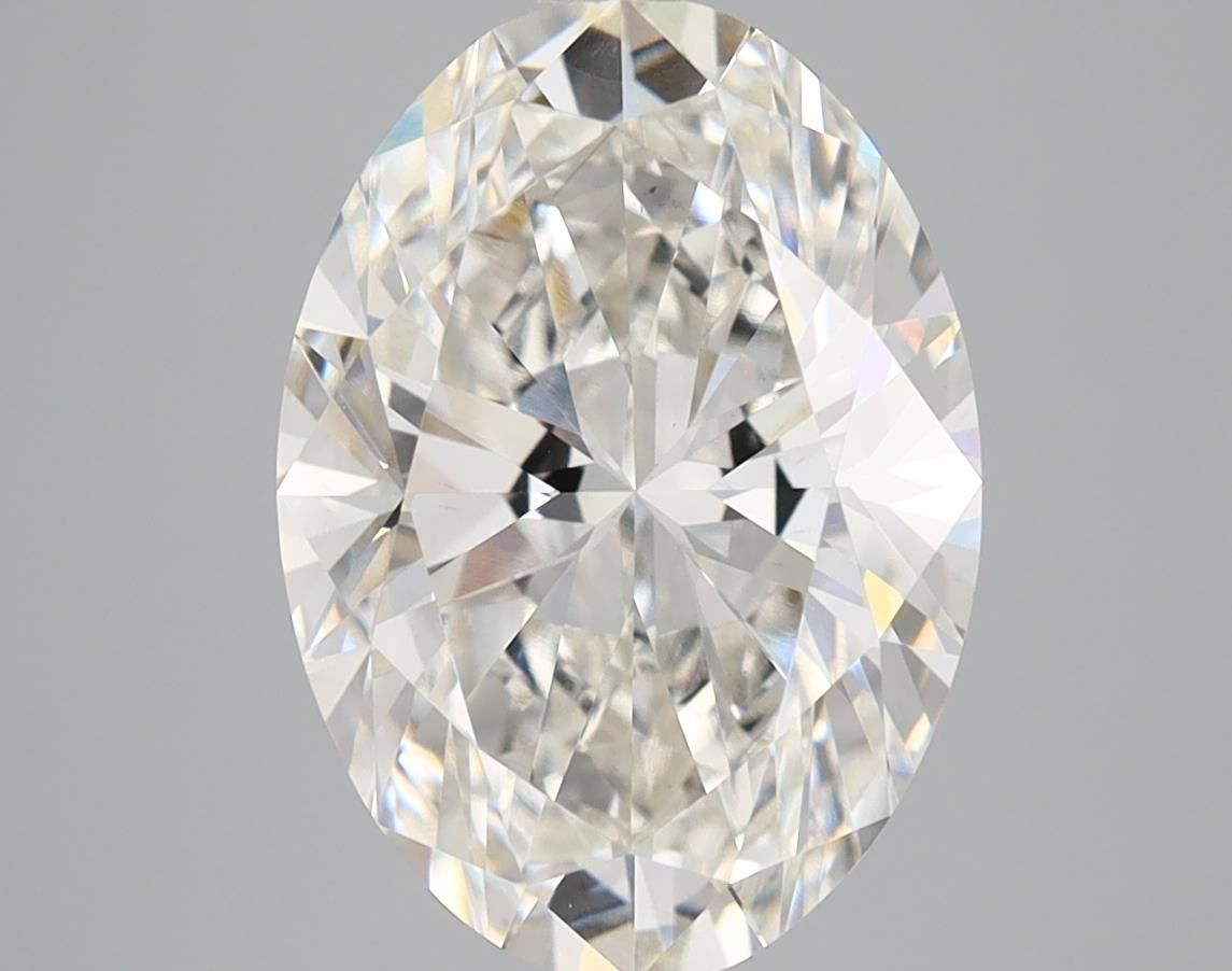 4.07 ct. oval Lab Grown Diamond front image