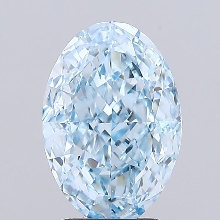 3.01 ct. oval Lab Grown Diamond front image