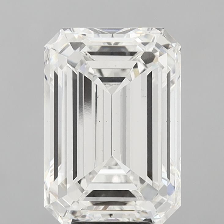 7.51 ct. emerald Lab Grown Diamond front image