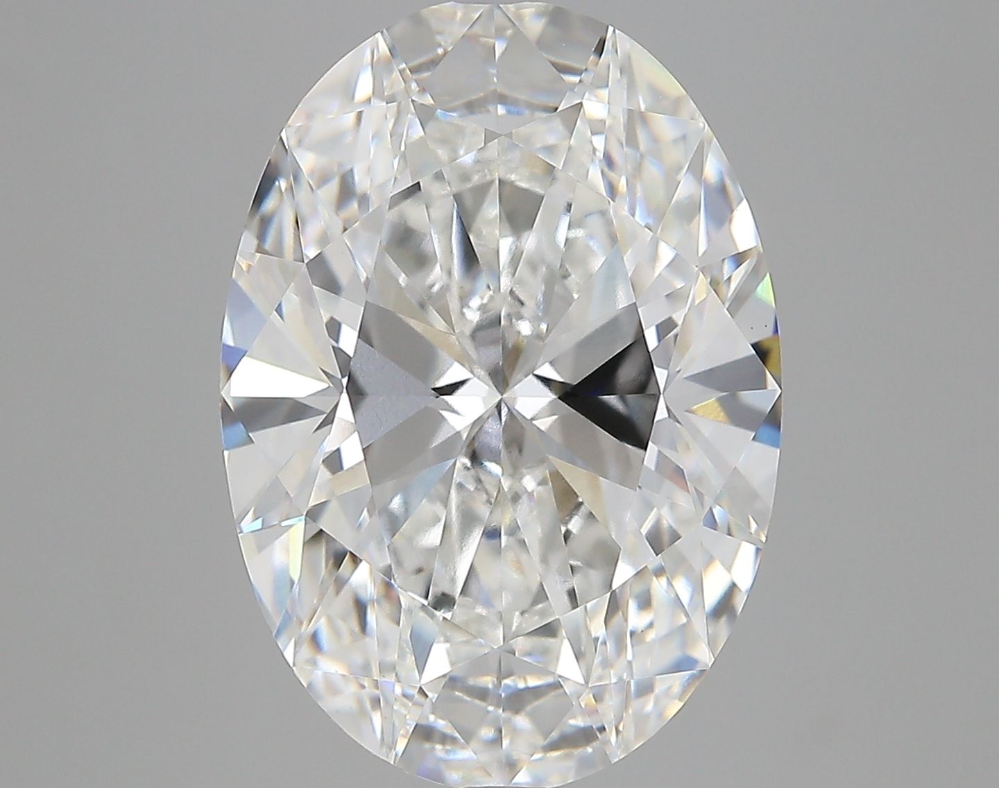 8.08 ct. oval Lab Grown Diamond front image