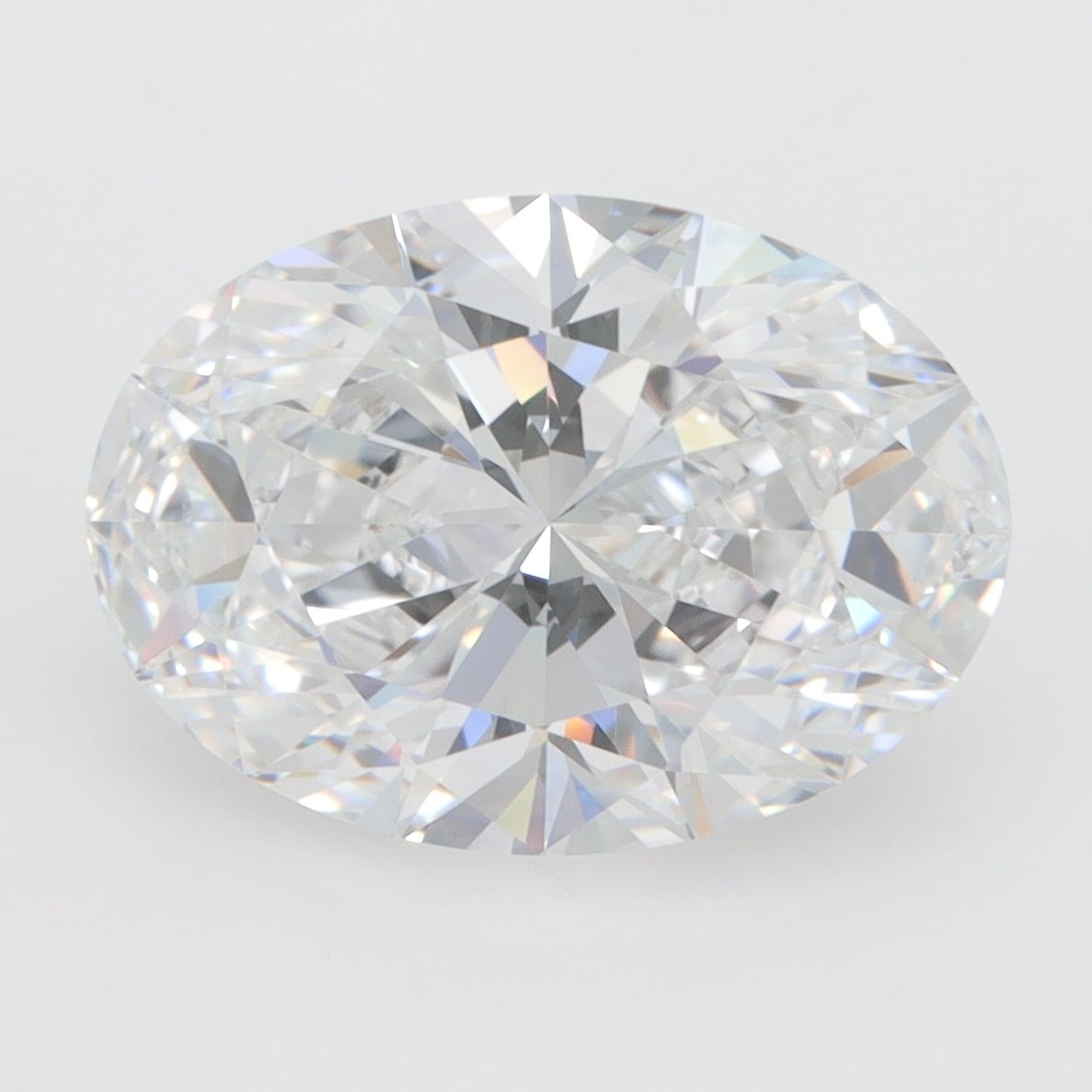 3.34 ct. oval Lab Grown Diamond front image