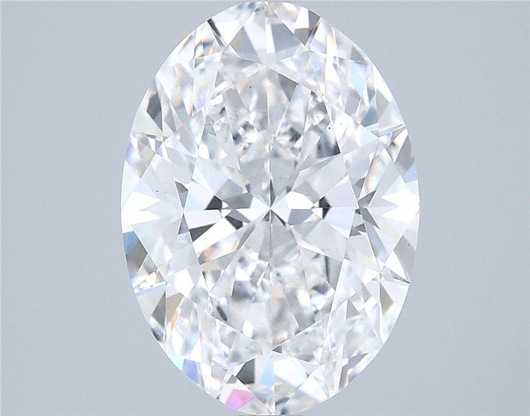 3.72 ct. oval Lab Grown Diamond front image