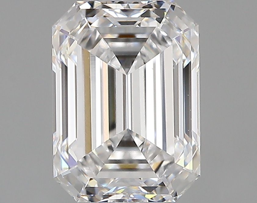 Diamant Émeraude 1.54 ct - Couleur D - Pureté VVS2
