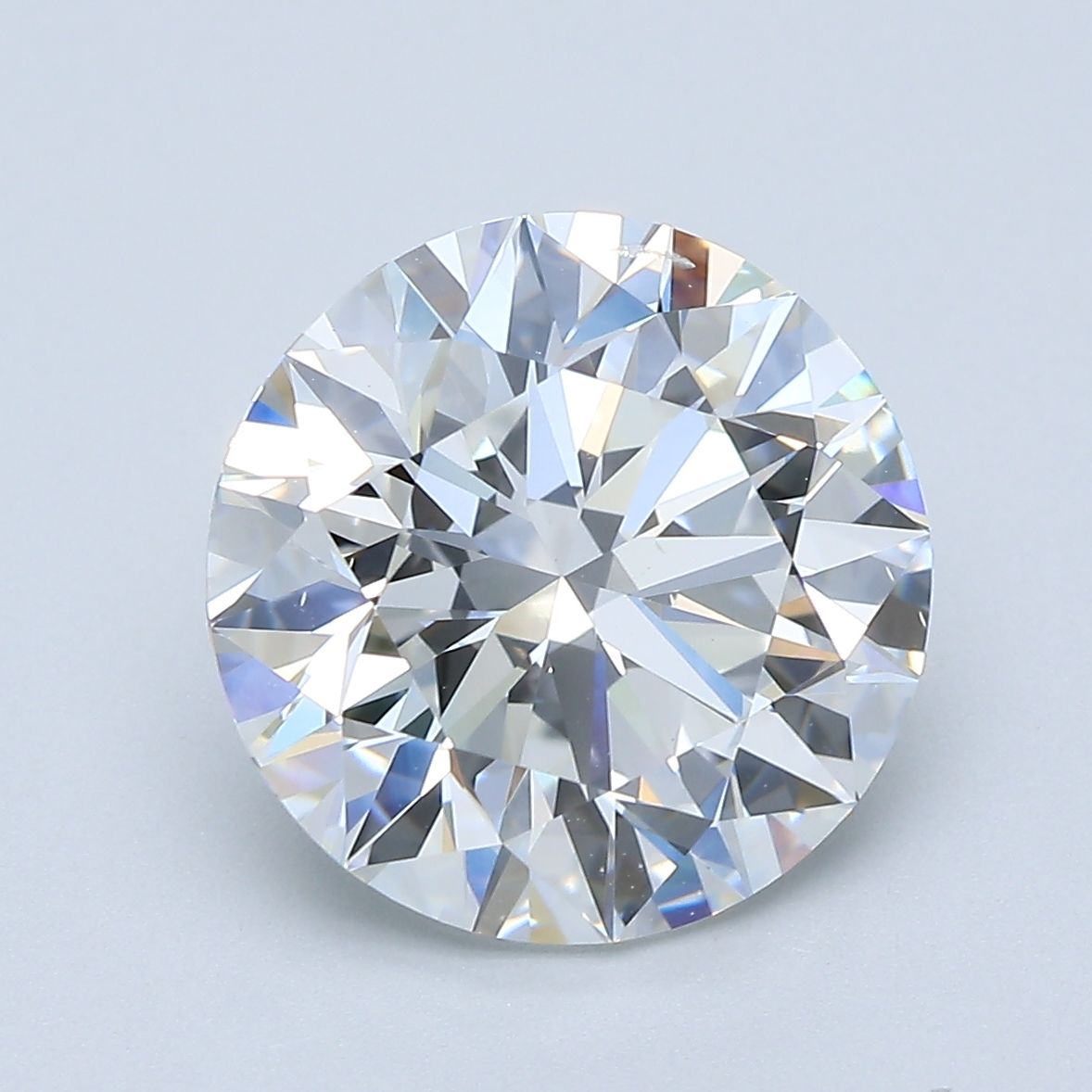 5.04 ct. round Lab Grown Diamond front image