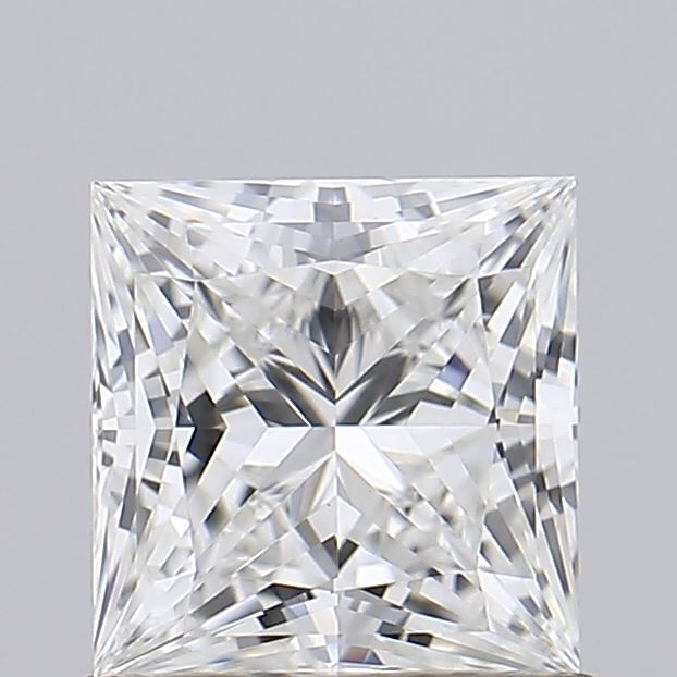 0.96 ct. princess Lab Grown Diamond front image