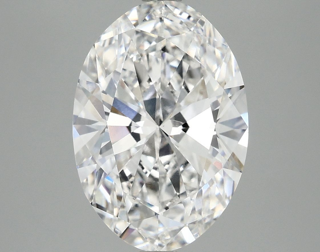 3.95 ct. oval Lab Grown Diamond front image