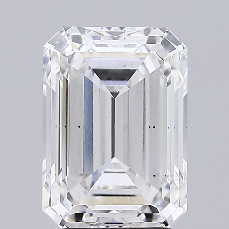 3.66 ct. emerald Lab Grown Diamond front image