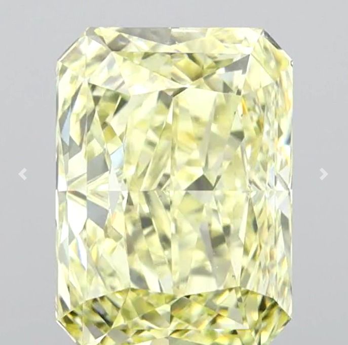 Diament 2.02 ct Fancy Light Yellow/VS2