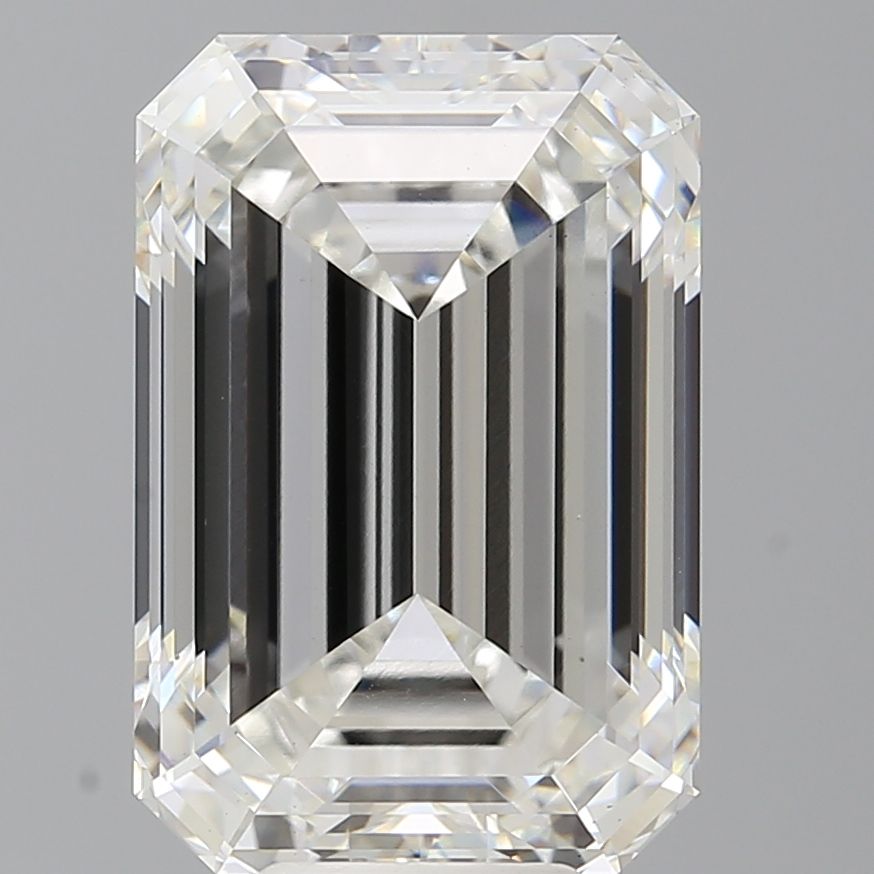 9.52 ct. emerald Lab Grown Diamond front image