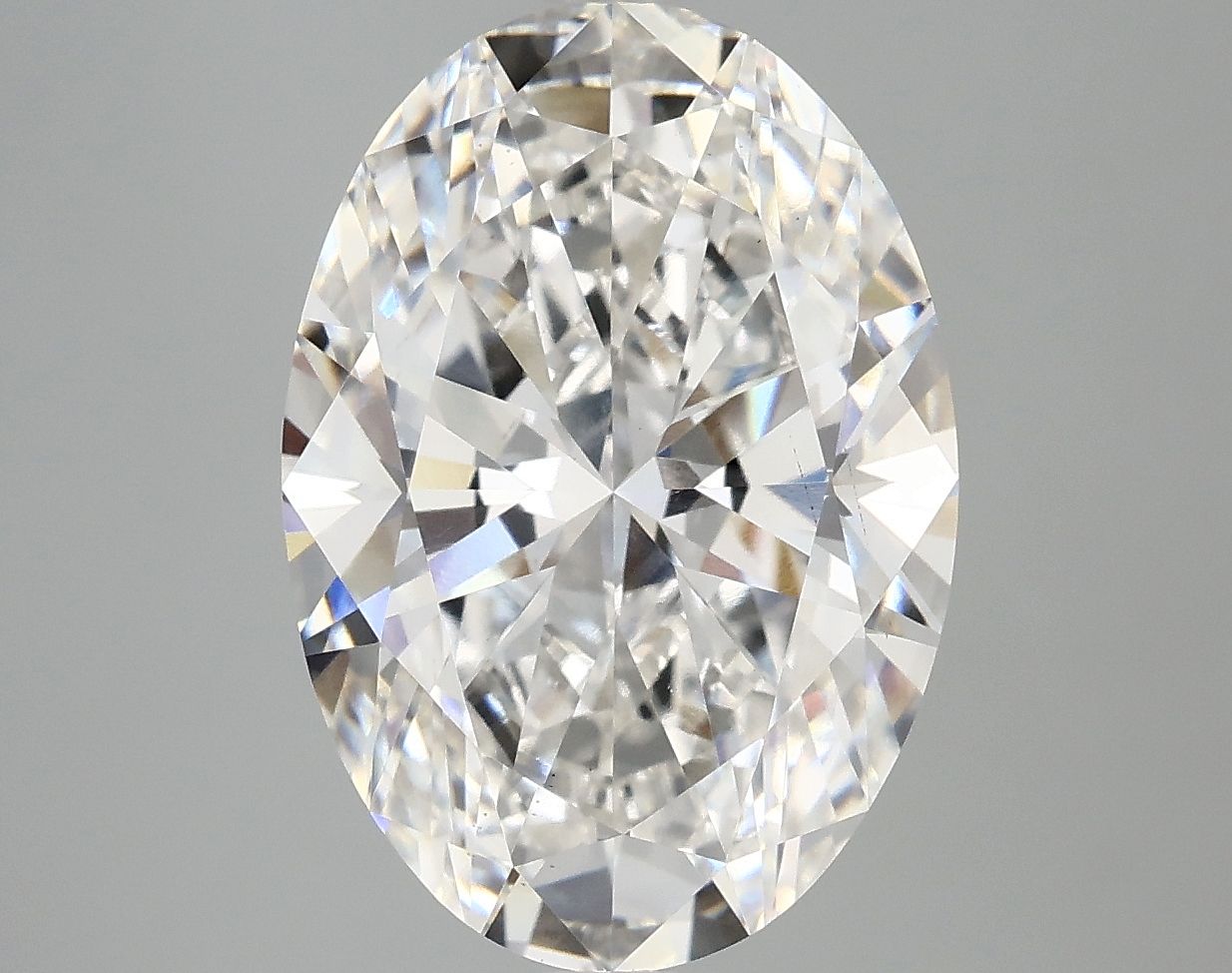 5.01 ct. oval Lab Grown Diamond front image