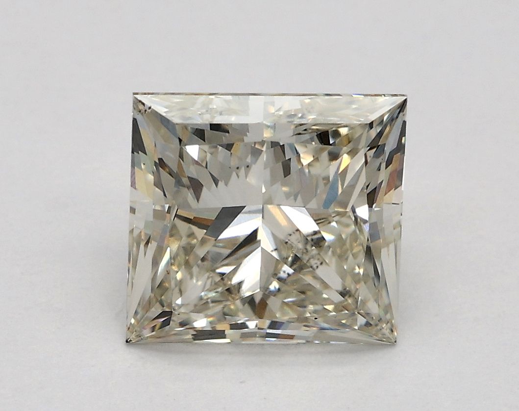 2.10 ct. princess Lab Grown Diamond front image