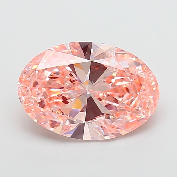 5.01 ct. oval Lab Grown Diamond front image