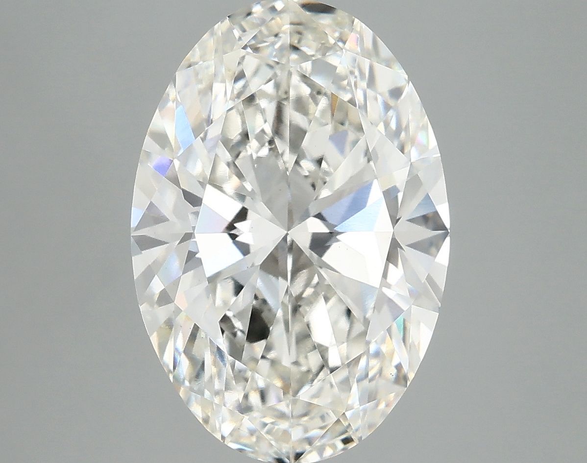 5.02 ct. oval Lab Grown Diamond front image