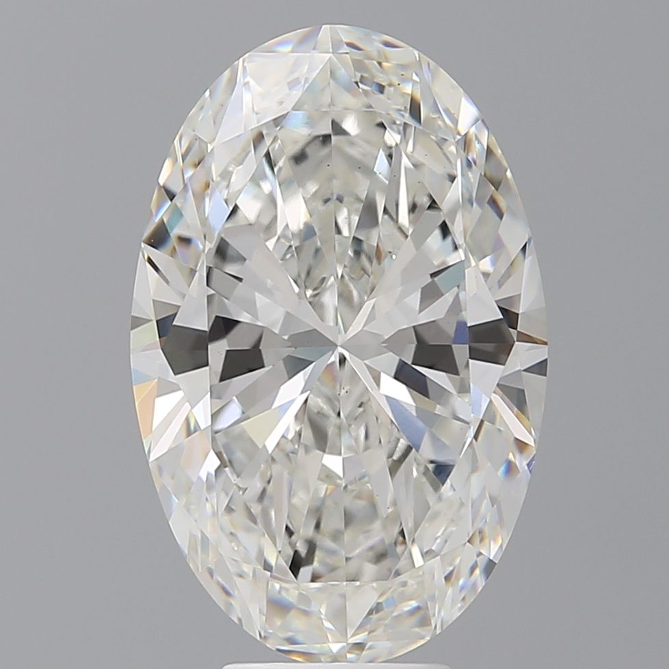 7.53 ct. oval Lab Grown Diamond front image