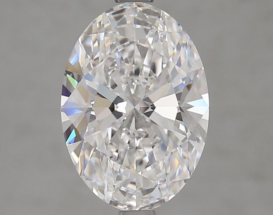 3.12 ct. oval Lab Grown Diamond front image
