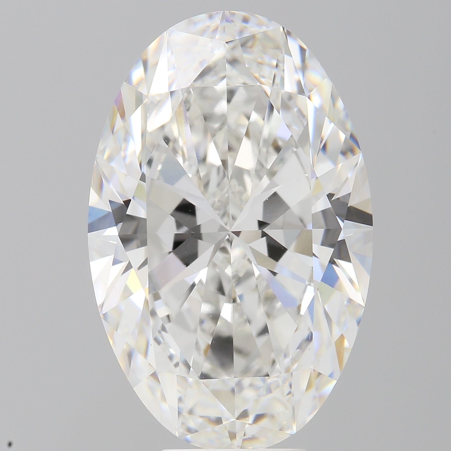 9.09 ct. oval Lab Grown Diamond front image