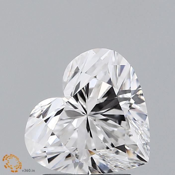 2.11 ct. heart Lab Grown Diamond front image