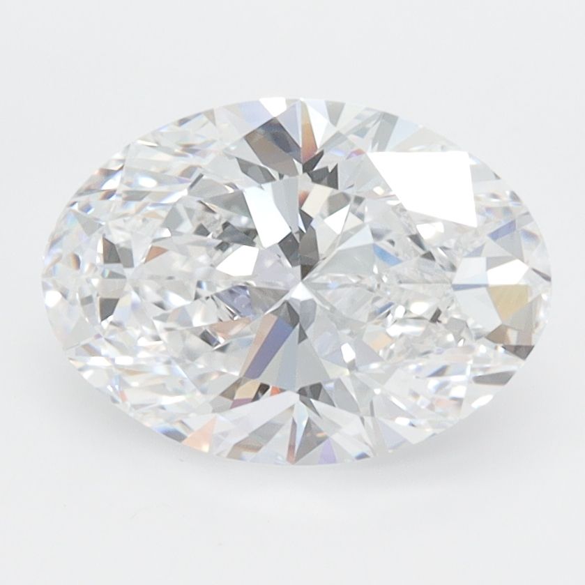 2.07 ct. oval Lab Grown Diamond front image