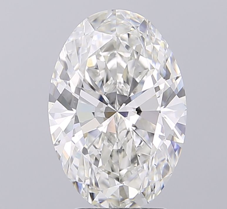 3.04 ct. oval Lab Grown Diamond front image