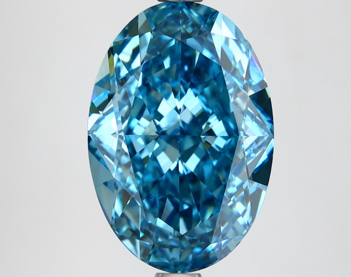 4.89 ct. oval Lab Grown Diamond front image