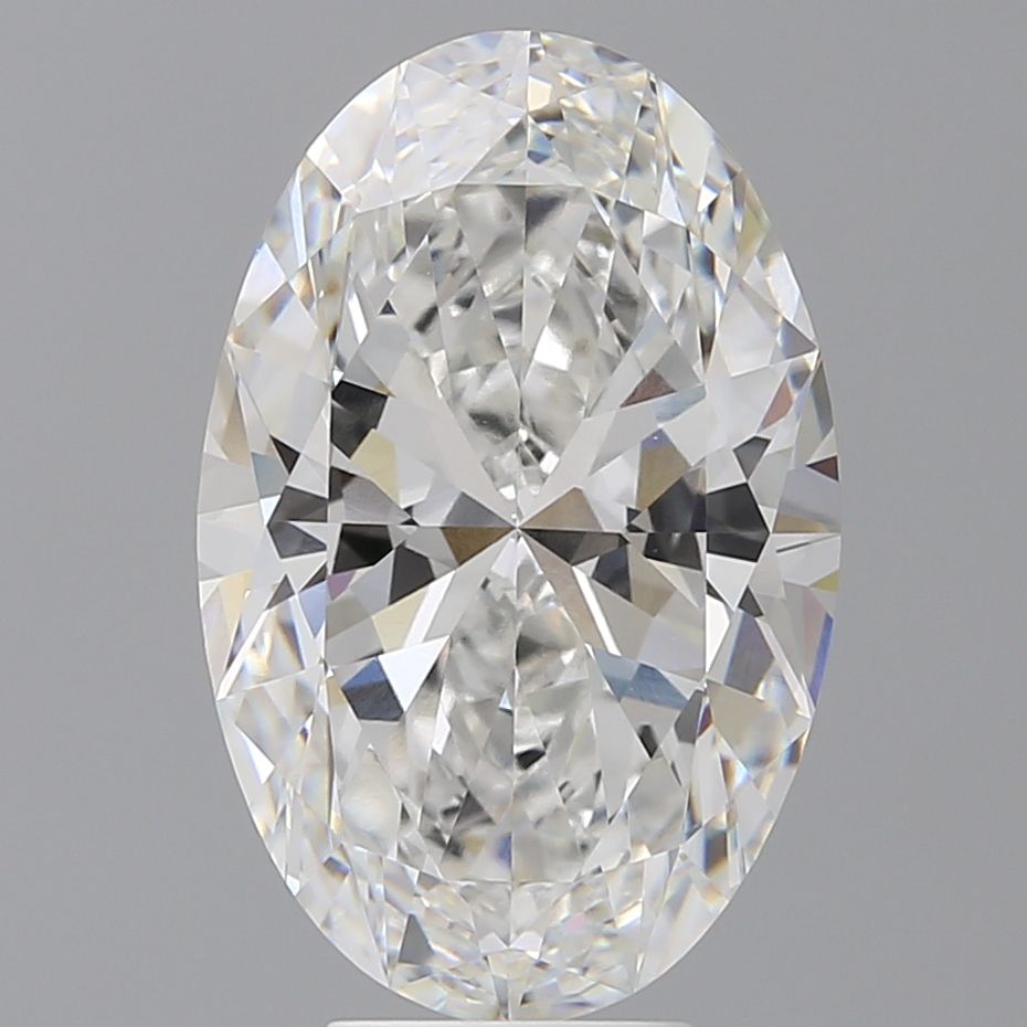 6.57 ct. oval Lab Grown Diamond front image