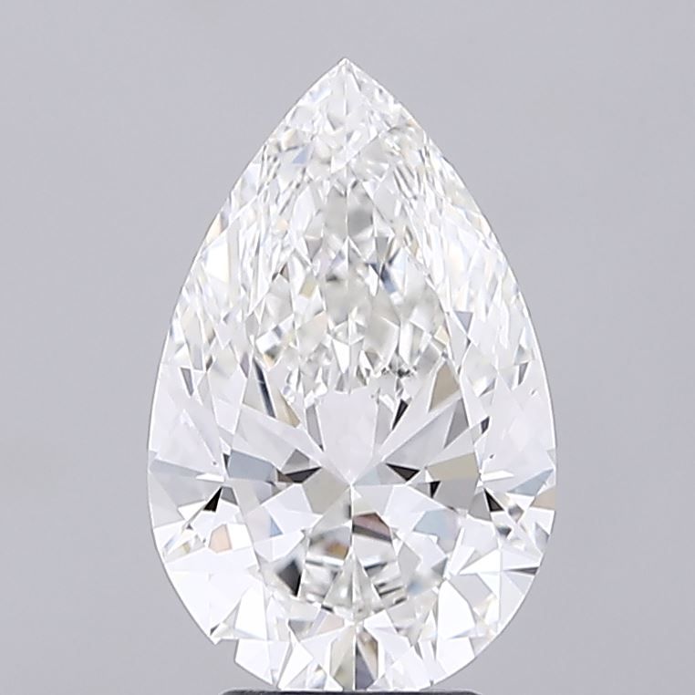 4.02 ct. pear Lab Grown Diamond front image