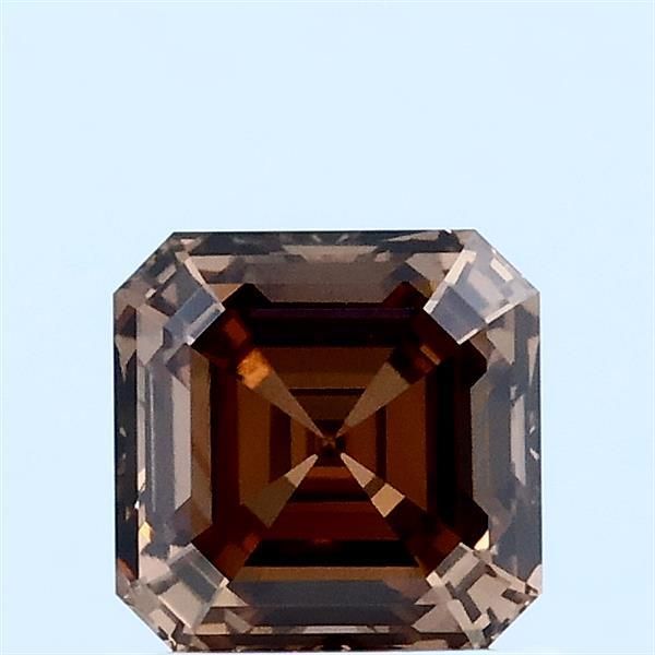 1.03 CT Fancy Brown ASSCHER