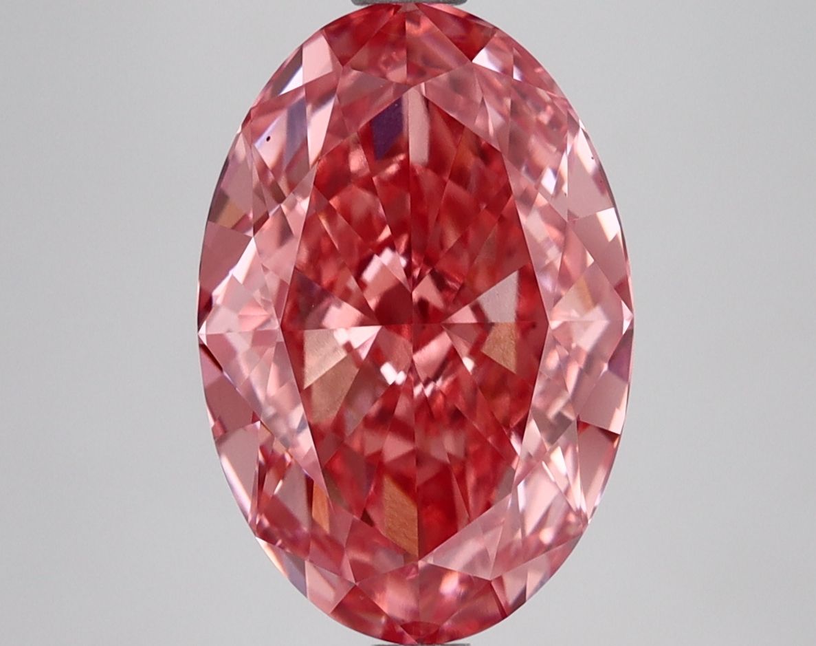 4.74 ct. oval Lab Grown Diamond front image