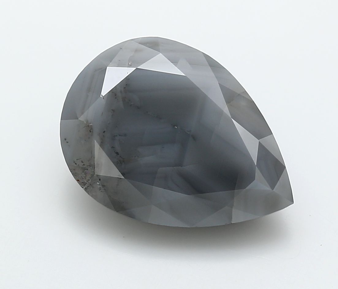 Diament 8.04 ct Fancy Gray/I3