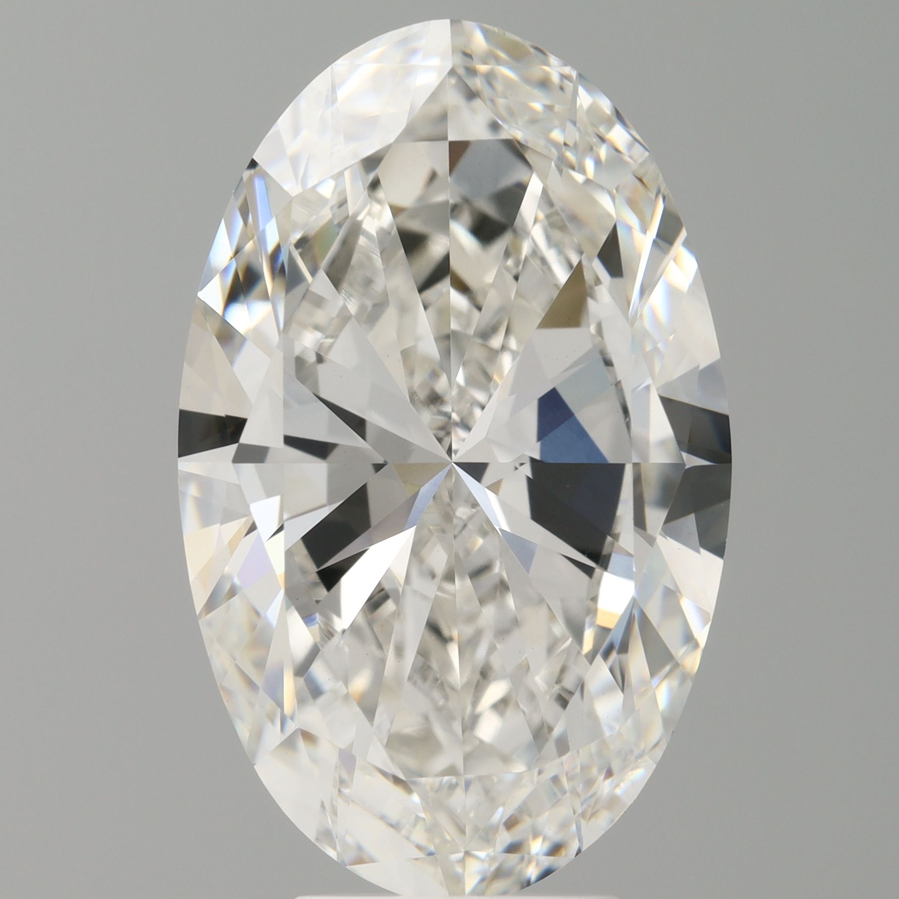 6.47 ct. oval Lab Grown Diamond front image