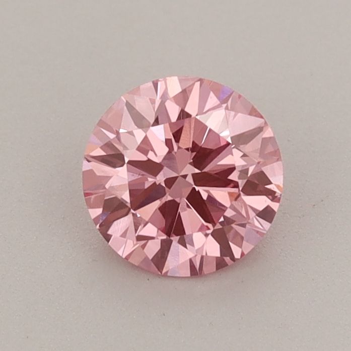 0.61 CT Fancy Vivid Pink ROUND
