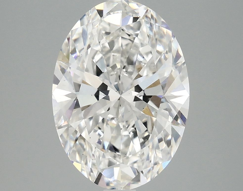 3.10 ct. oval Lab Grown Diamond front image