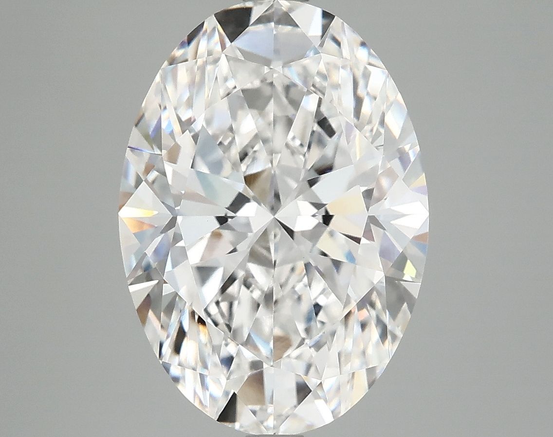 5.09 ct. oval Lab Grown Diamond front image