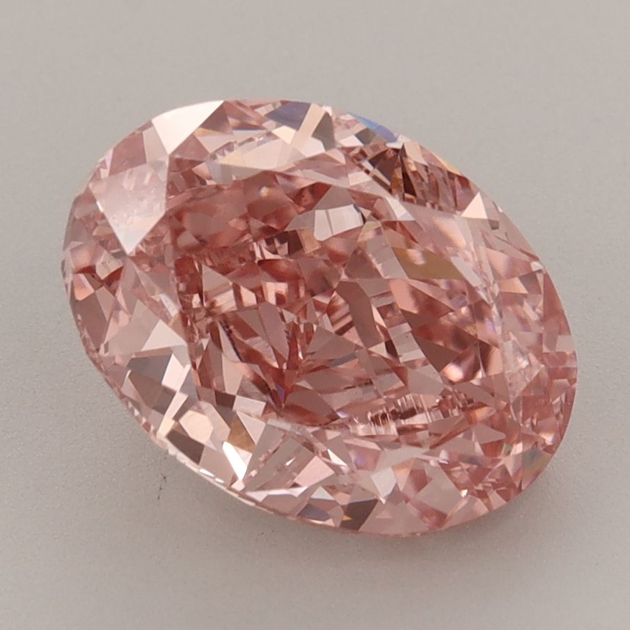3.78 ct. oval Lab Grown Diamond front image