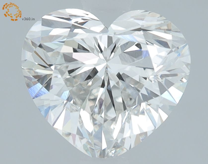 1.67 ct. heart Lab Grown Diamond front image