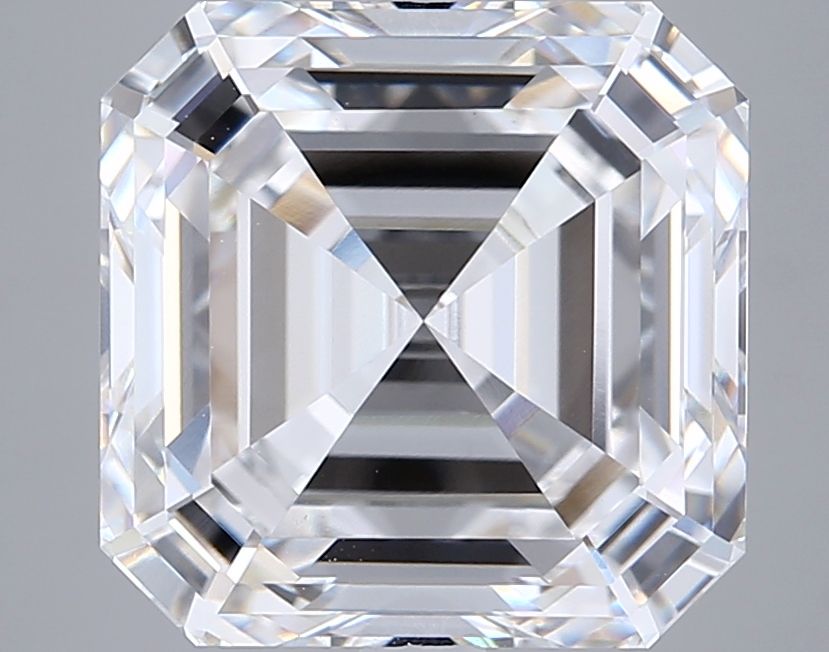 8.01 ct. asscher Lab Grown Diamond front image