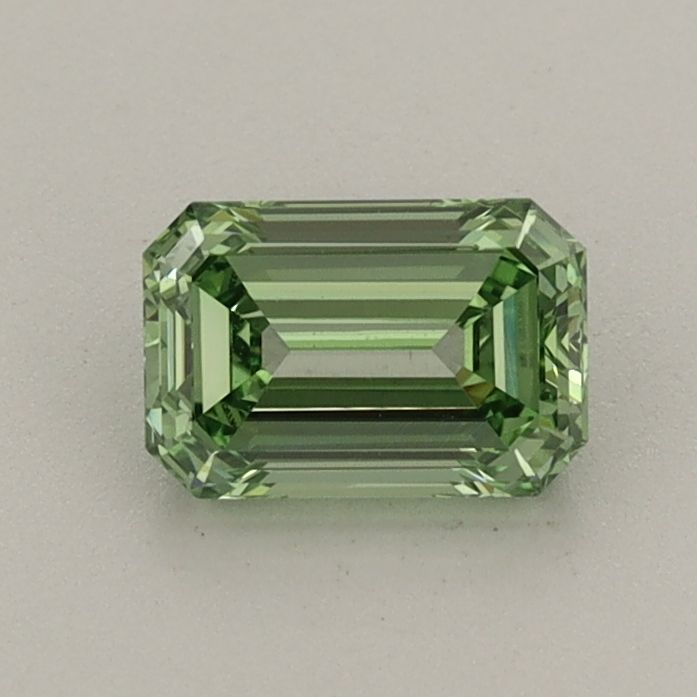 0.7 CT Fancy Vivid Green EMERALD