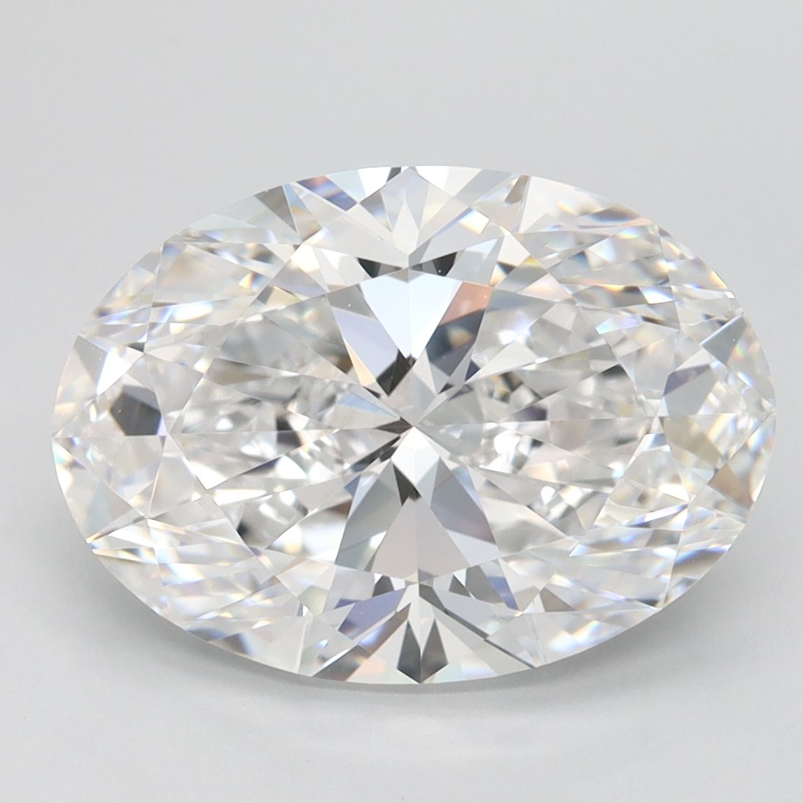 3.80 ct. oval Lab Grown Diamond front image