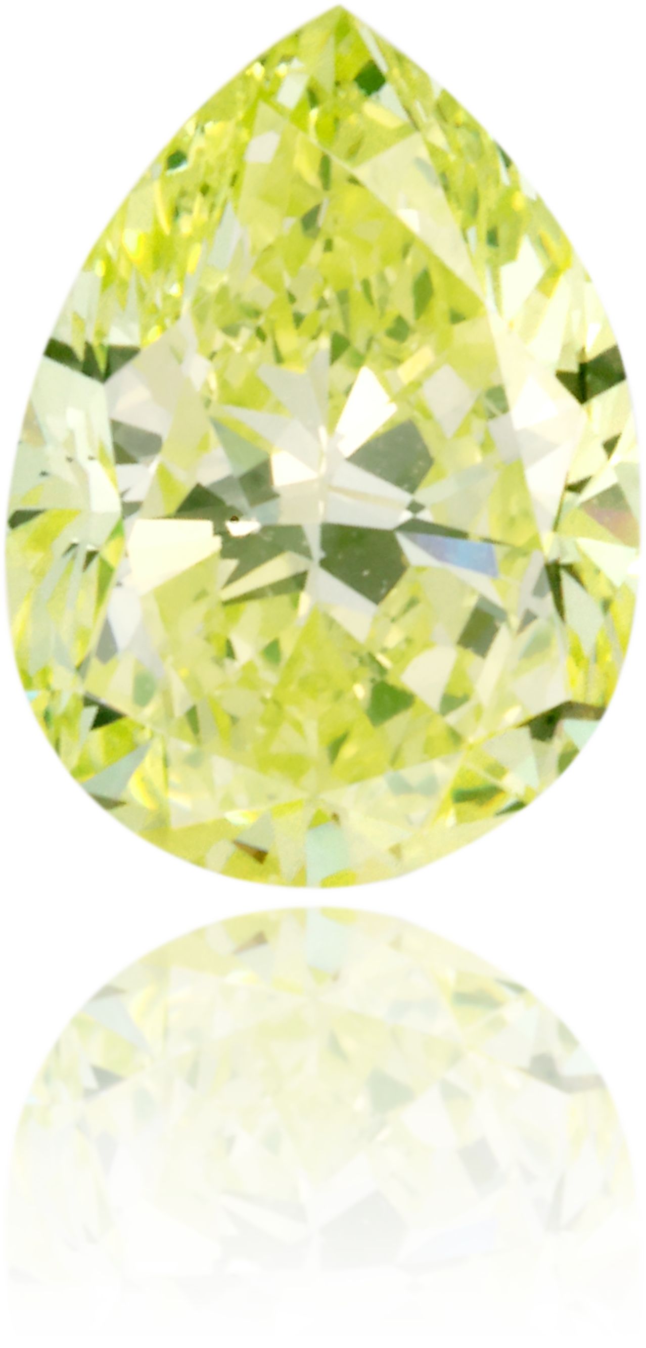 Diament 0.44 ct Fancy Intense Yellow/VS2
