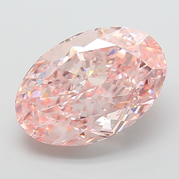 7.01 ct. oval Lab Grown Diamond front image