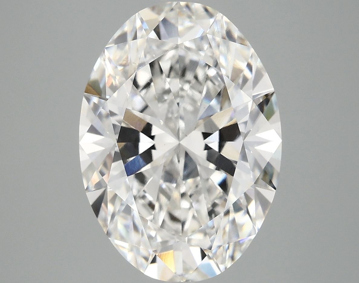 5.07 ct. oval Lab Grown Diamond front image