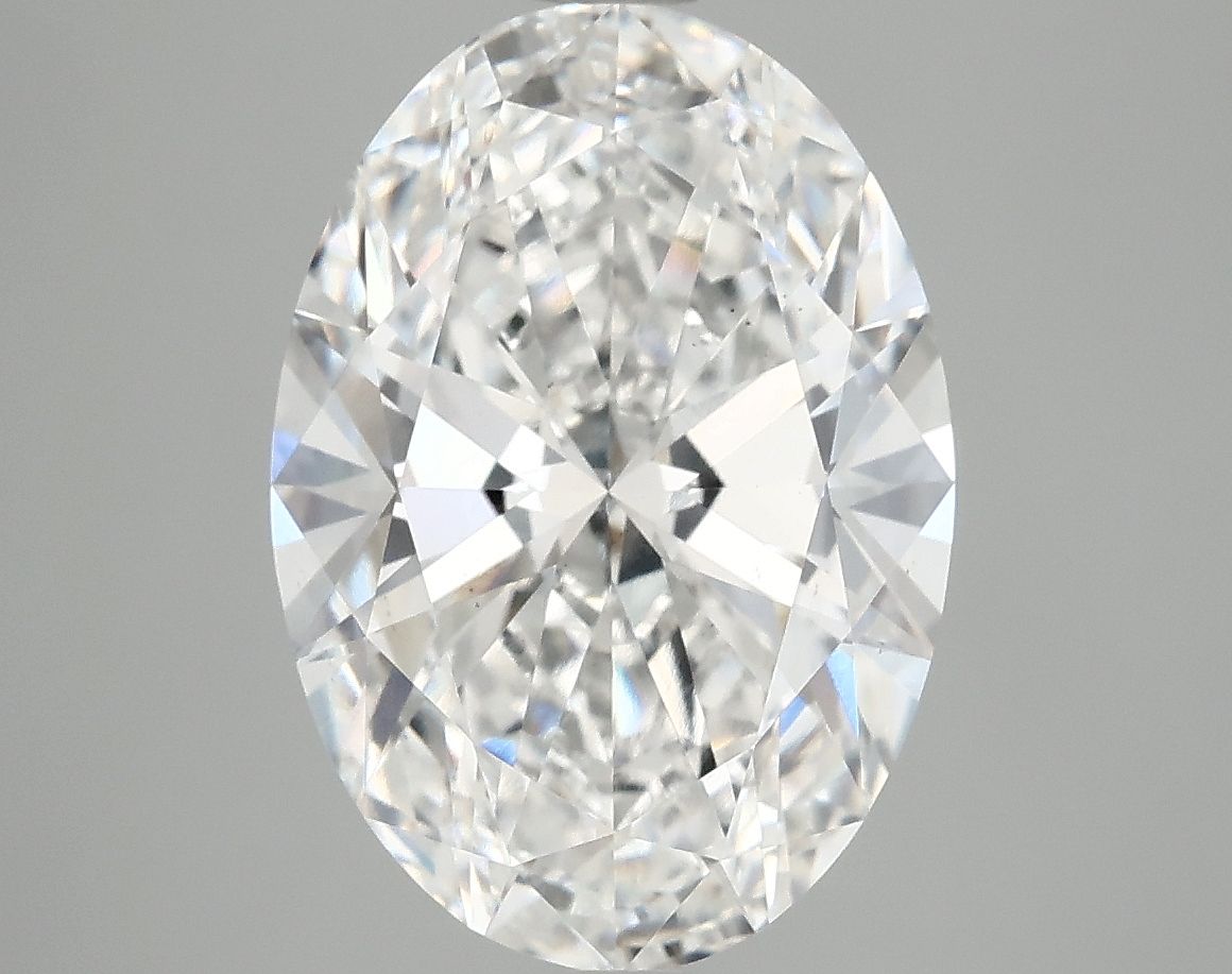4.90 ct. oval Lab Grown Diamond front image