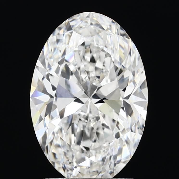 2.72 ct. oval Lab Grown Diamond front image