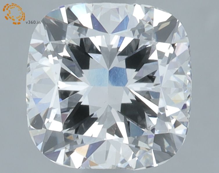1.58 ct lab-grown Cushion brilliant Diamond
