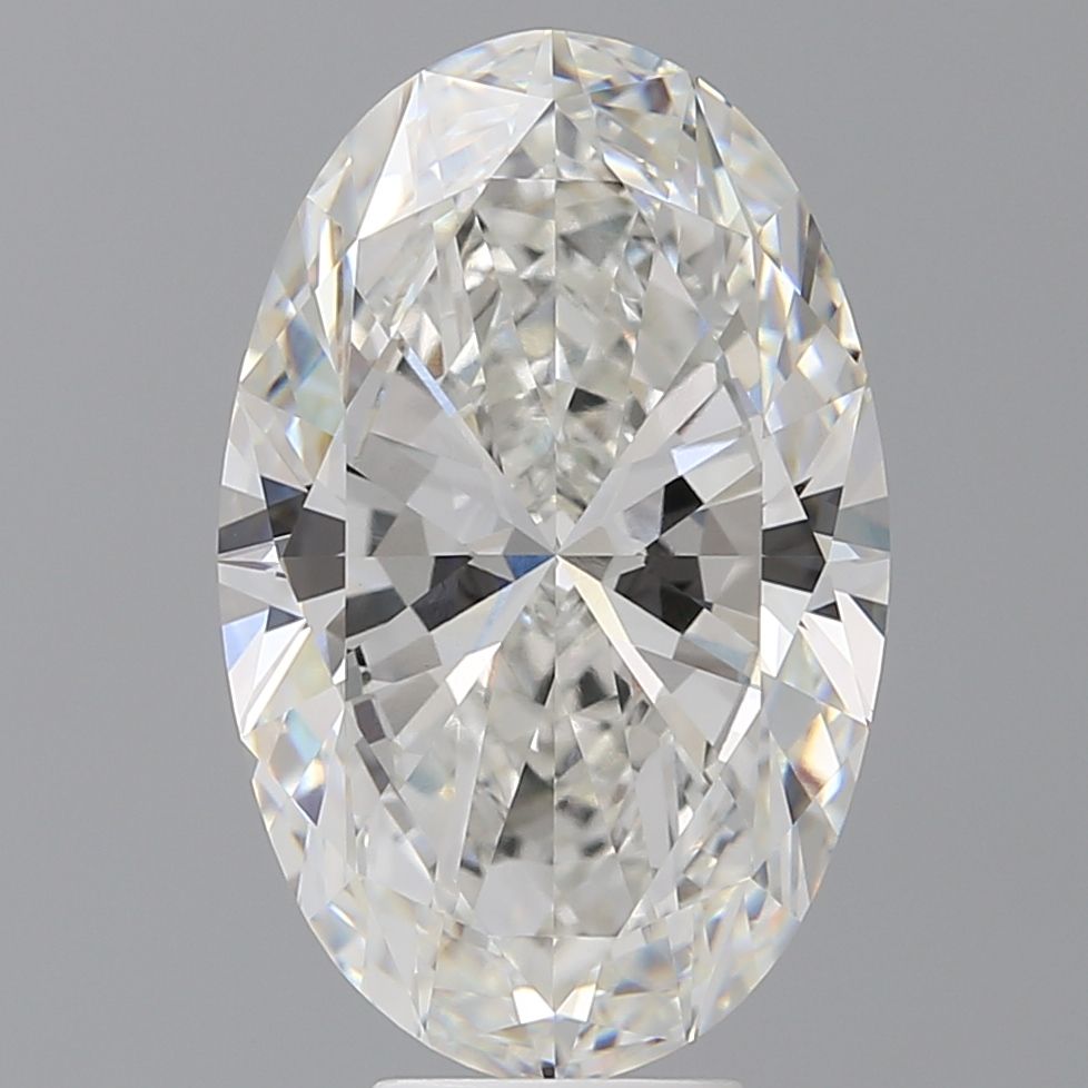 7.56 ct. oval Lab Grown Diamond front image