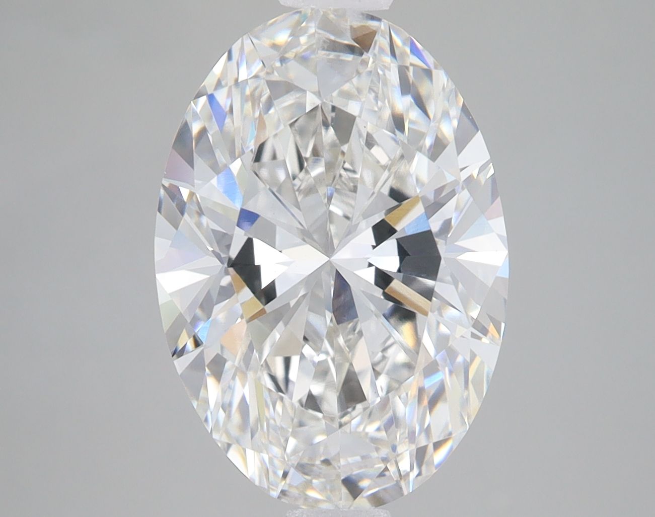5.10 ct. oval Lab Grown Diamond front image