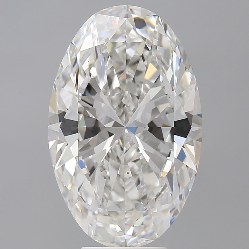 7.59 ct. oval Lab Grown Diamond front image