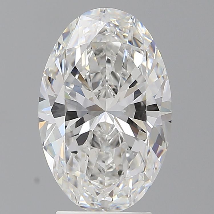 3.50 ct. oval Lab Grown Diamond front image