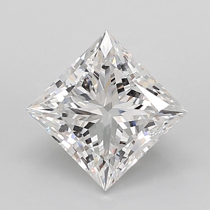 3.09 ct. princess Lab Grown Diamond front image