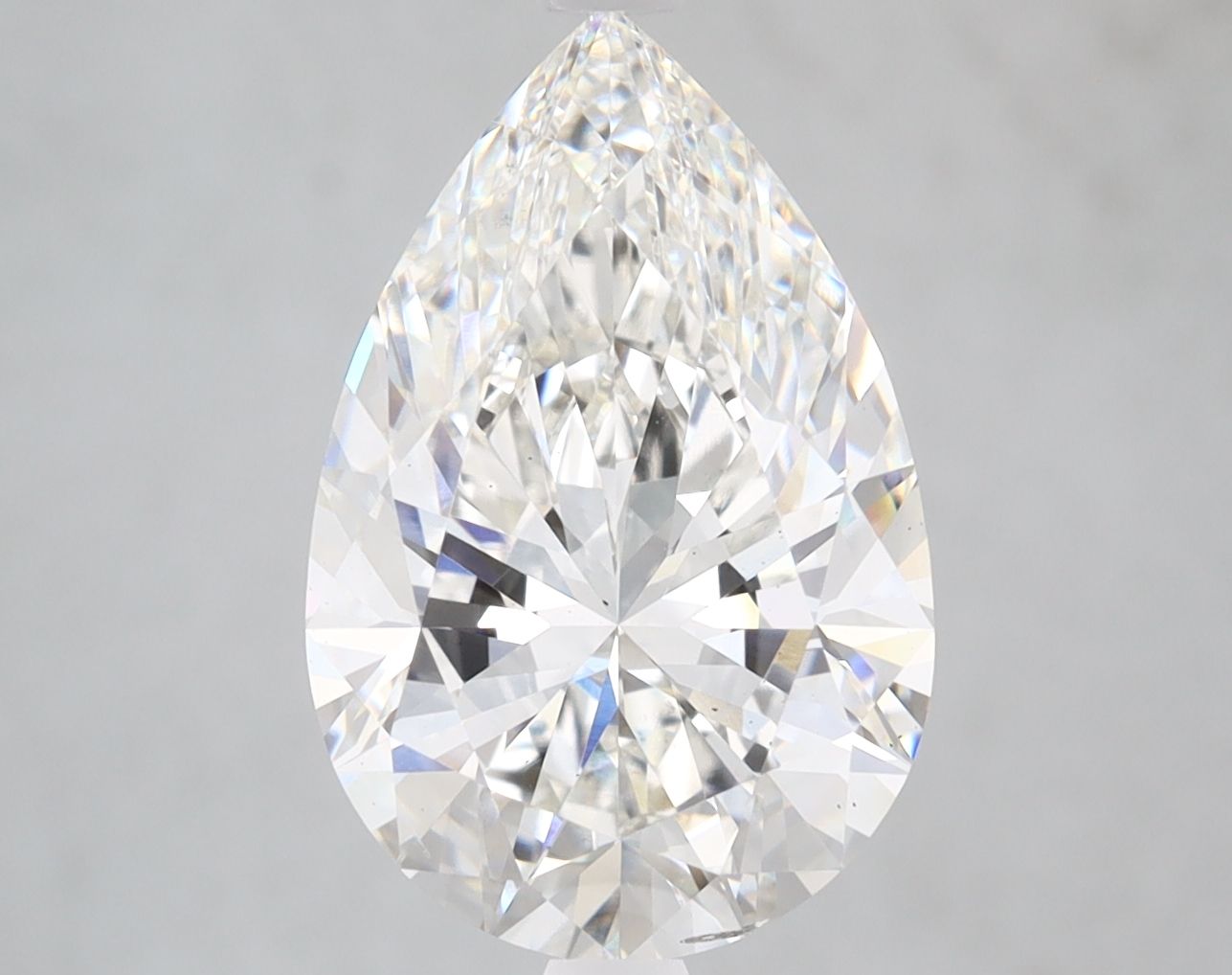 4.13 ct. pear Lab Grown Diamond front image